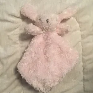 Toys Blankets Beyond Pink Bunny Rabbit Plush Security Blanket Lovey Poshmark